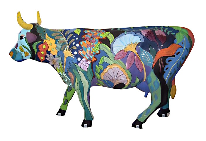 Señorita Flora y Fauna, La Jolla Cow Parade